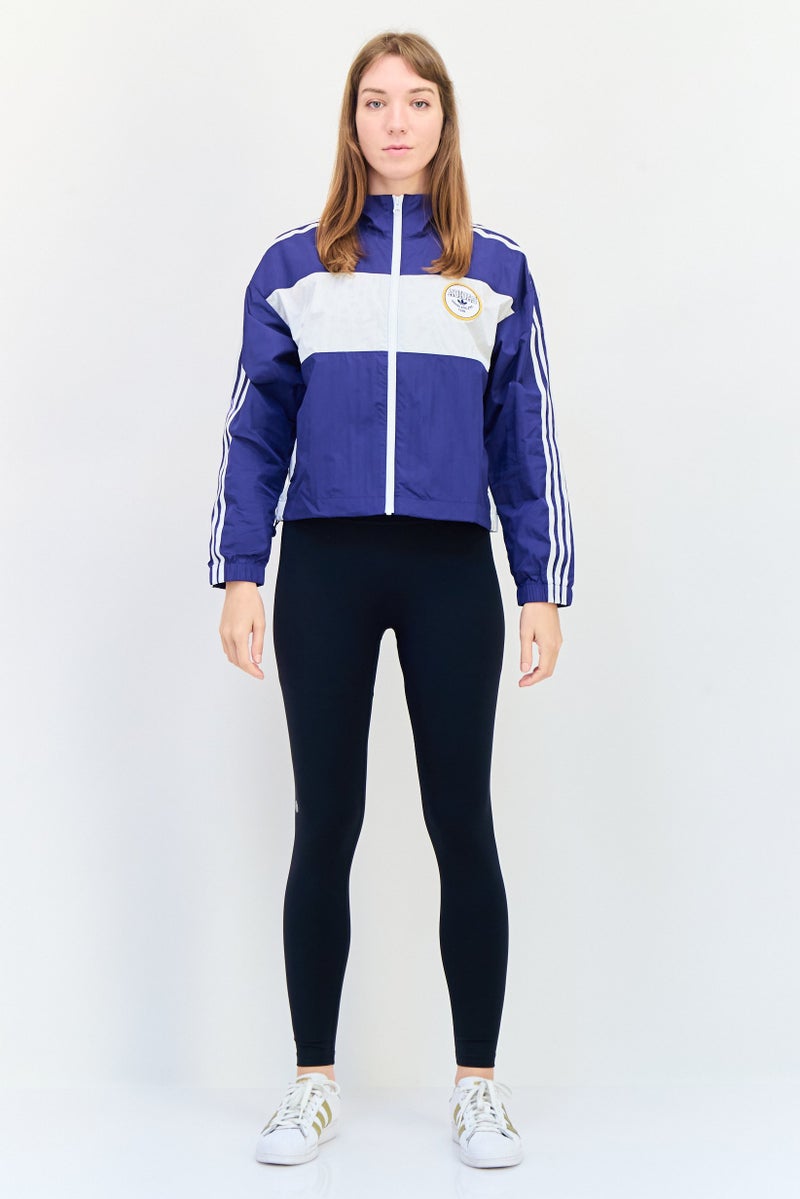 Adidas Women Sportswear Fit Long Sleeves Running Jacket, Multicolor - Image 4